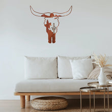 Load image into Gallery viewer, cow wall art laser cut from wood