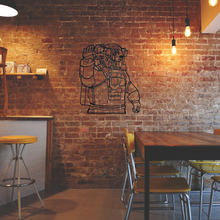 Load image into Gallery viewer, astronaut wall artwork