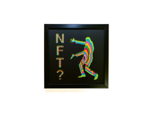 Load image into Gallery viewer, Three Dimensional Laser Cut NFT Wall Art. Sold Individually or as a Set of Two Works. Each Piece Stretches 8'' x 8'' and is Framed In Satin Black. Laser Cut & Carefully Assembled in Our Los Angeles Workshop and Shipped Out Daily.