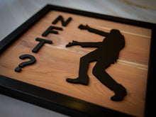 Load image into Gallery viewer, Three Dimensional Laser Cut NFT Wall Art. Sold Individually or as a Set of Two Works. Each Piece Stretches 8'' x 8'' and is Framed In Satin Black. Laser Cut & Carefully Assembled in Our Los Angeles Workshop and Shipped Out Daily.