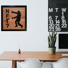 Load image into Gallery viewer, Three Dimensional Laser Cut NFT Wall Art. Sold Individually or as a Set of Two Works. Each Piece Stretches 8'' x 8'' and is Framed In Satin Black. Laser Cut & Carefully Assembled in Our Los Angeles Workshop and Shipped Out Daily.