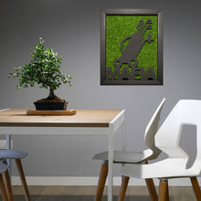 Load image into Gallery viewer, The perfect gift for any golfer who needs help with interior decorating. 3D Laser Cut Push Cart Mafia Wall Art with Turf Grass Background. Stretches 8'' x 10'' Framed In Satin Black Shadow Box. Laser Cut & Carefully Assembled in Our Los Angeles Workshop and Shipped Out Daily.