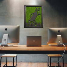Load image into Gallery viewer, The perfect gift for any golfer who needs help with interior decorating. 3D Laser Cut Push Cart Mafia Wall Art with Turf Grass Background. Stretches 8'' x 10'' Framed In Satin Black Shadow Box. Laser Cut & Carefully Assembled in Our Los Angeles Workshop and Shipped Out Daily.