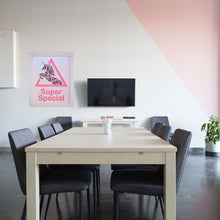 Load image into Gallery viewer, Three Dimensional Laser Engraved Super Special Unicorn Wall Art. Stretches 8'' x 10'' and is Framed In White Shadow Box. Laser Cut & Carefully Assembled in Our Los Angeles Workshop and Shipped Out Daily.