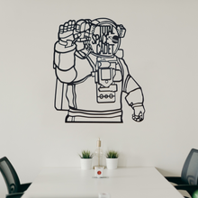 Load image into Gallery viewer, laser cut astronaut wall art
